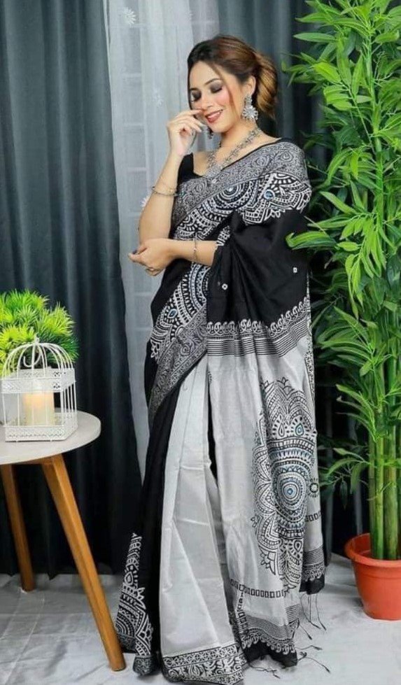 প্রিমিয়াম ধুপিয়ান সিল্ক শাড়ি